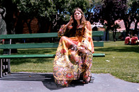 hippy chick, prahran, 1977