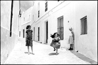 vejer de la frontera (pueblo blanco), andalusia, spain 1988