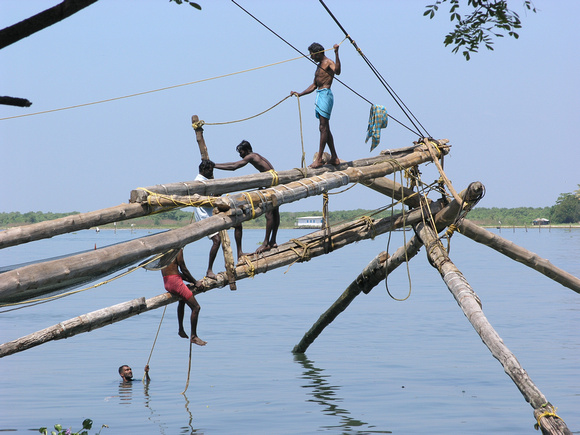 fishing ghats, kochi