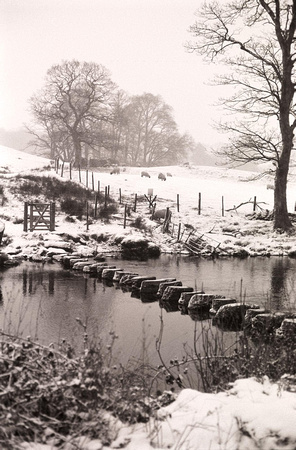 stepping stones, under loughrigg